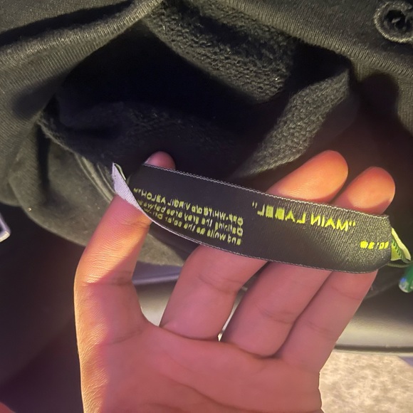 offwhite green incompiuto hoodie - Picture 13 of 15